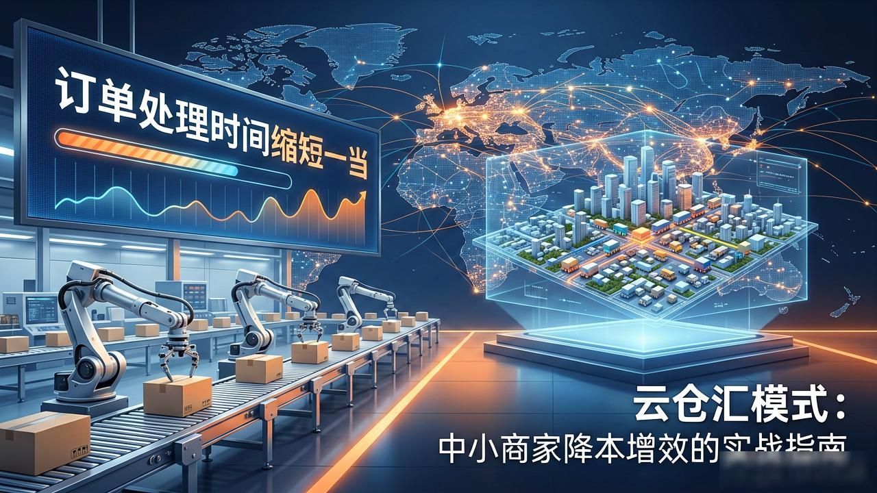 云仓汇模式：中小商家降本增效的实战指南-云仓汇 快递云仓网  商家达人供应链管理中心