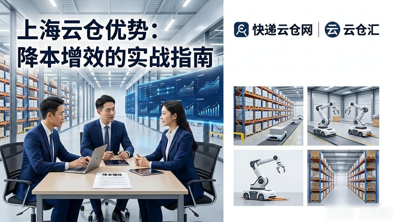 上海云仓优势：降本增效的实战指南-云仓汇 快递云仓网  中仓汇供应链管理中心 