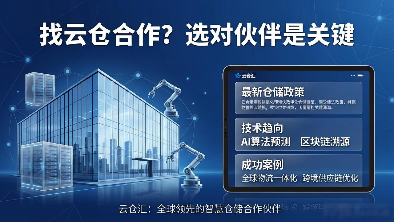 找云仓合作?选对伙伴是关键-云仓汇 快递云仓网 中仓汇供应链管理中心