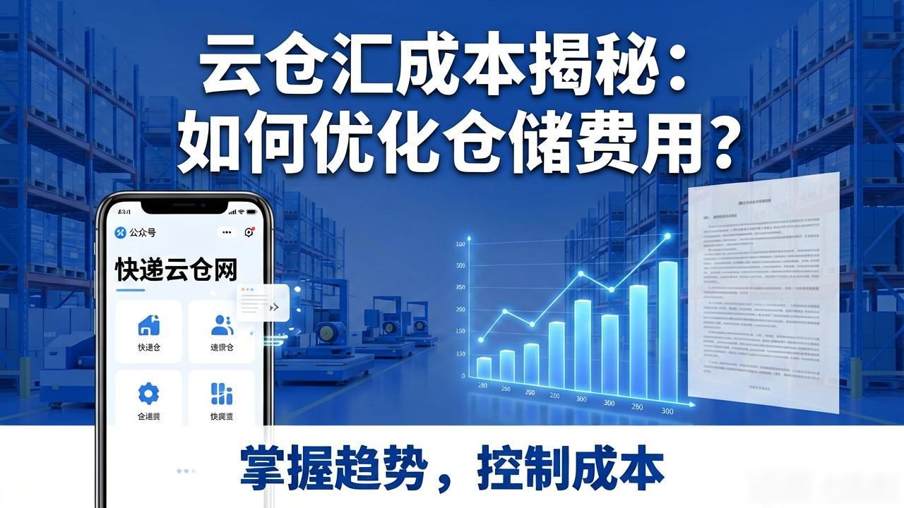 云仓汇成本揭秘:如何优化仓储费用?-云仓汇 快递云仓网 中仓汇供应链管理中心