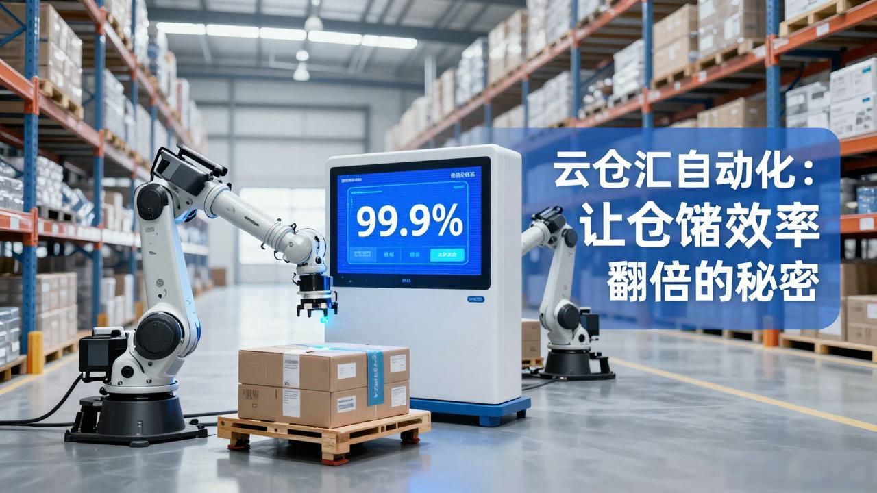 云仓汇自动化:让仓储效率翻倍的秘密-云仓汇 快递云仓网 中仓汇供应链管理中心