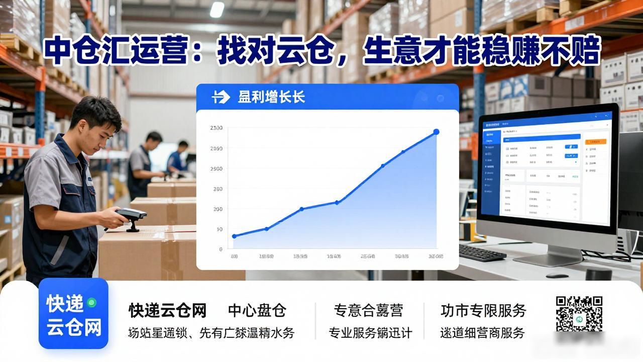 中仓汇运营：找对云仓，生意才能稳赚不赔-云仓汇 快递云仓网  中仓汇供应链管理中心 