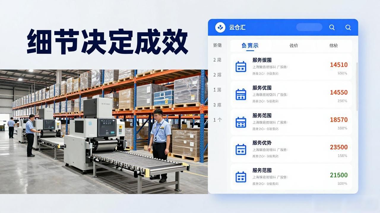 上海云仓费用透明化指南:如何精准控制仓储成本?-云仓汇 快递云仓网 中仓汇供应链管理中心