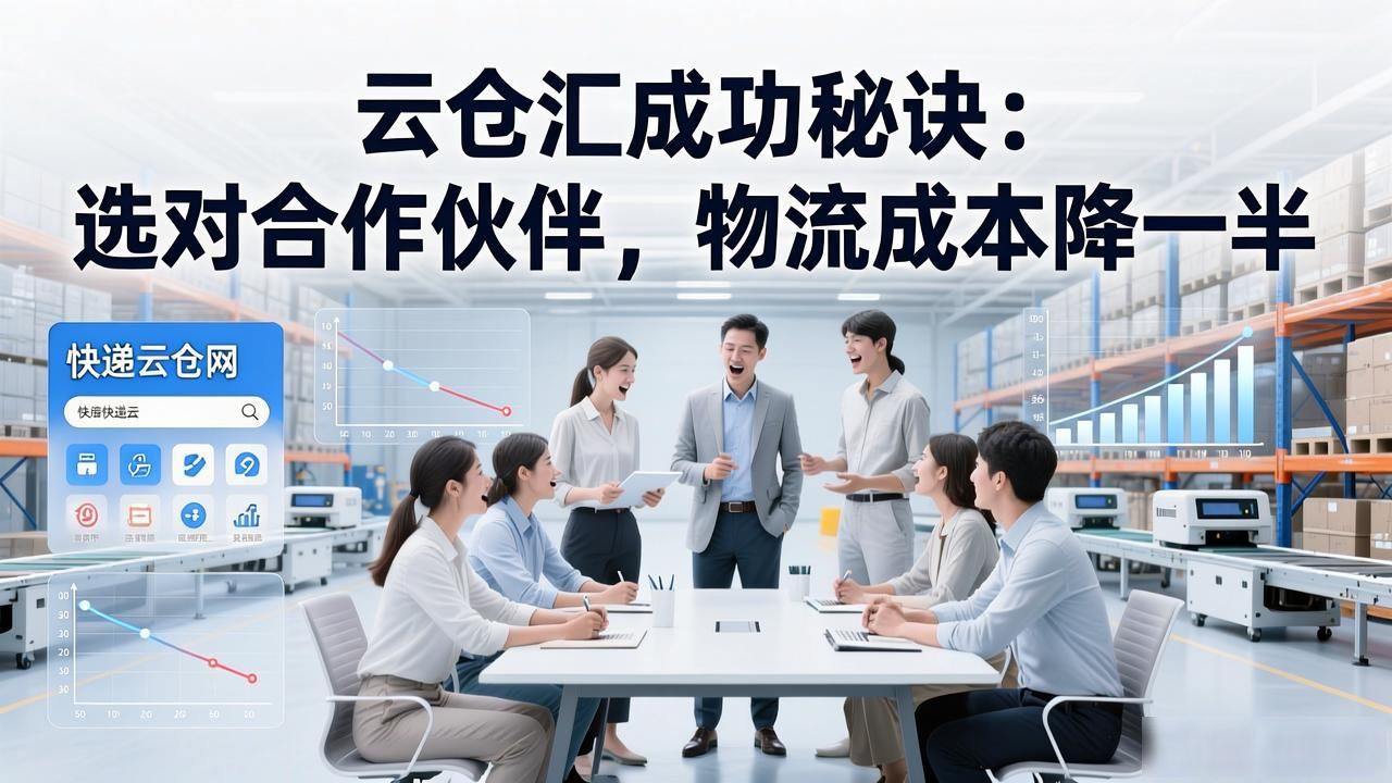 云仓汇成功秘诀：选对合作伙伴，物流成本降一半-云仓汇 快递云仓网  中仓汇供应链管理中心 