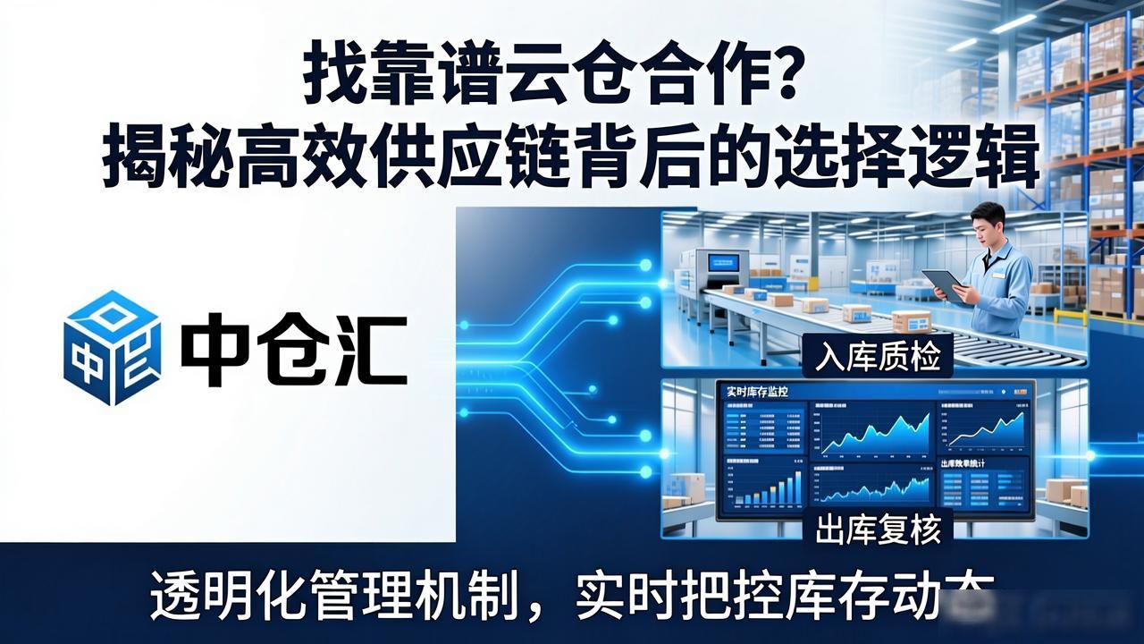 找靠谱云仓合作?揭秘高效供应链背后的选择逻辑-云仓汇 快递云仓网 中仓汇供应链管理中心