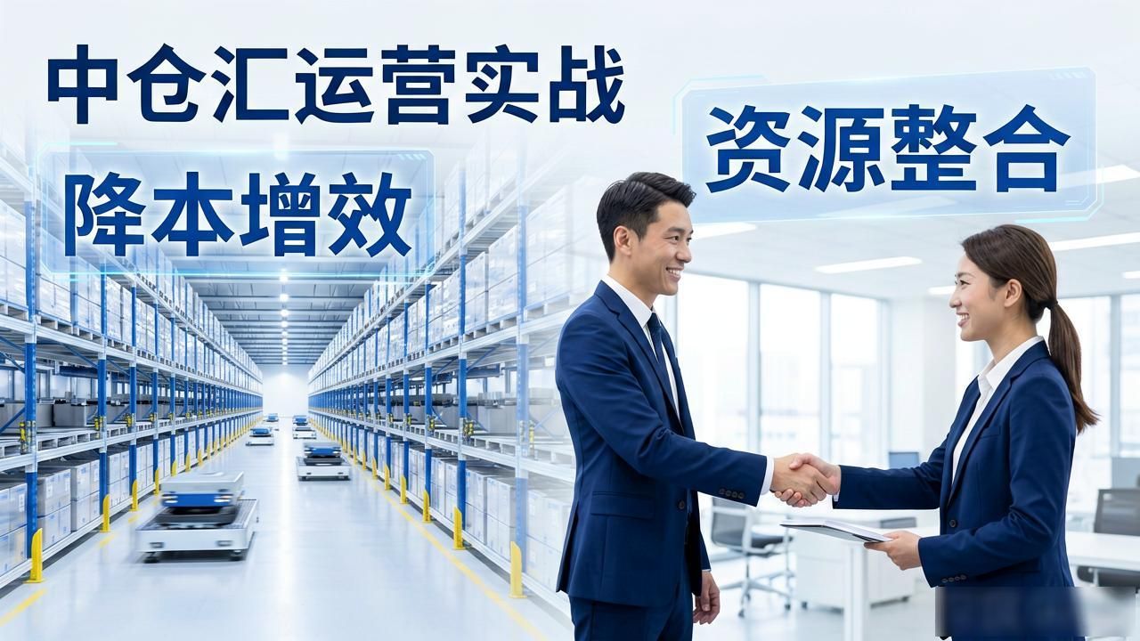 中仓汇运营实战:如何借力云仓汇实现降本增效-云仓汇 快递云仓网 中仓汇供应链管理中心
