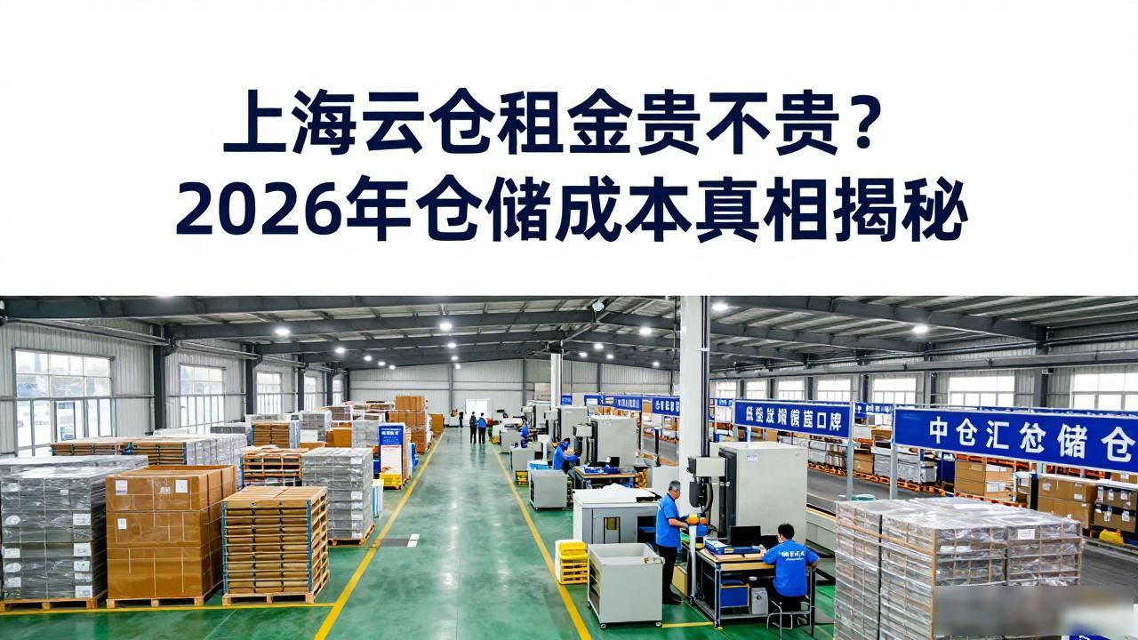 上海云仓租金贵不贵?2026年仓储成本真相揭秘-云仓汇 快递云仓网 中仓汇供应链管理中心