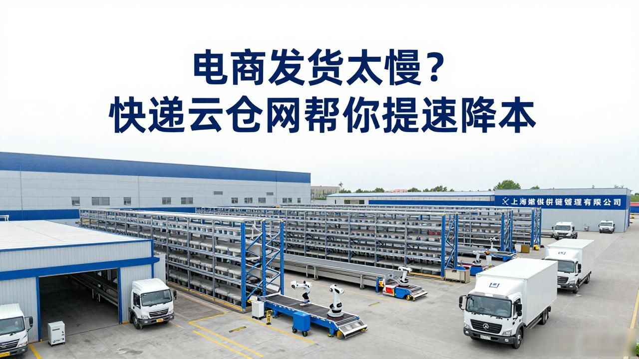 电商发货太慢?快递云仓网帮你提速降本-云仓汇 快递云仓网 中仓汇供应链管理中心