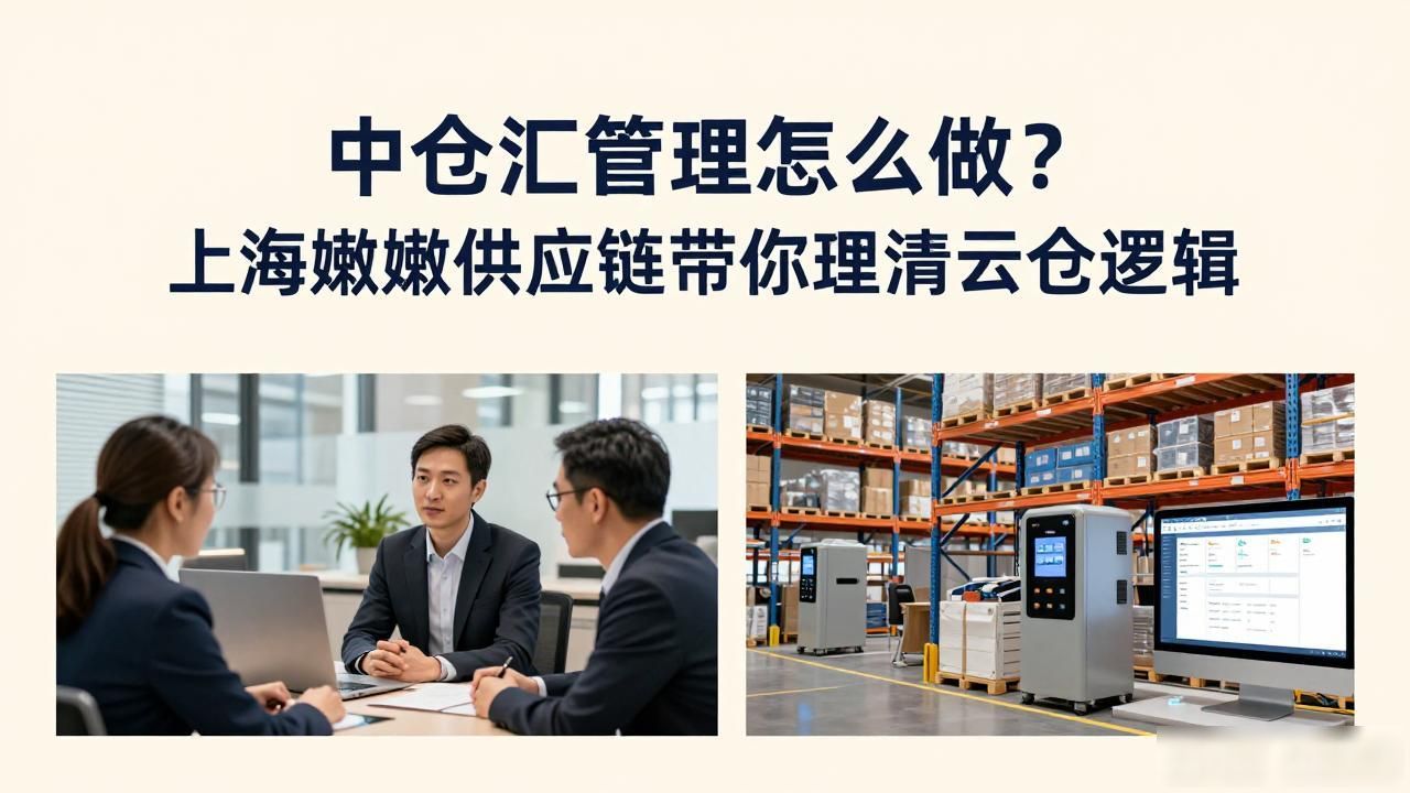 中仓汇管理怎么做？上海嫩嫩供应链带你理清云仓逻辑