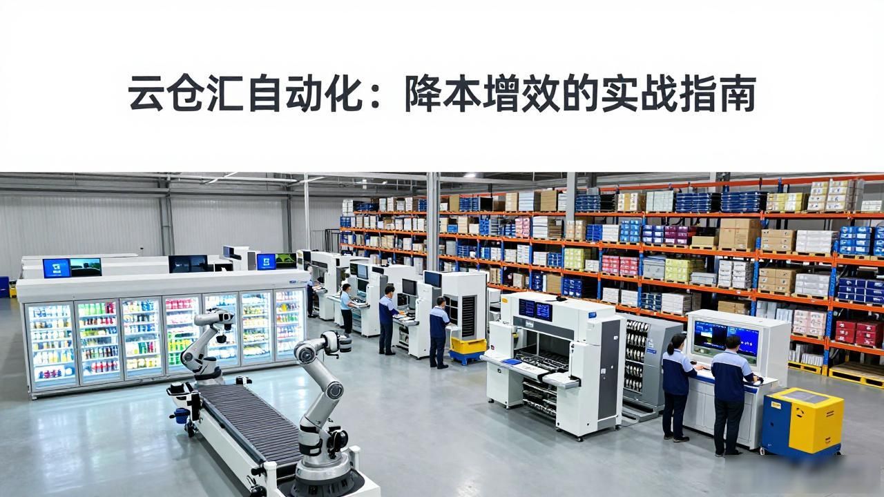 云仓汇自动化:降本增效的实战指南-云仓汇 快递云仓网 中仓汇供应链管理中心