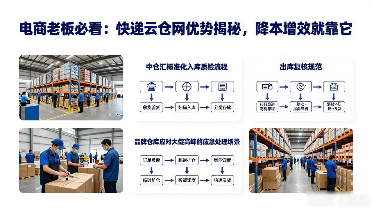 电商老板必看：快递云仓网优势揭秘，降本增效就靠它-云仓汇 快递云仓网  中仓汇供应链管理中心 
