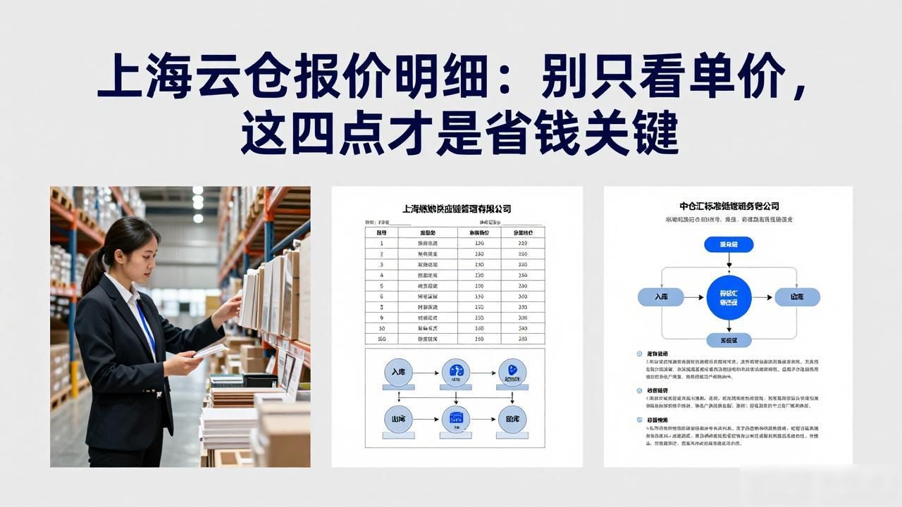 上海云仓报价明细：别只看单价，这四点才是省钱关键