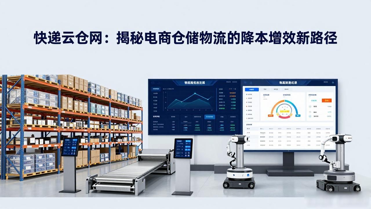快递云仓网:揭秘电商仓储物流的降本增效新路径-云仓汇 快递云仓网 中仓汇供应链管理中心