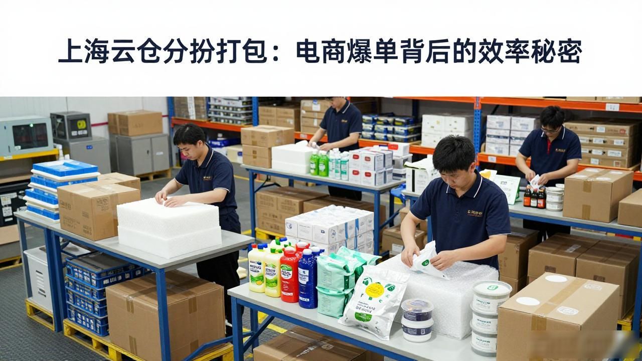 上海云仓分拣打包：电商爆单背后的效率秘密
