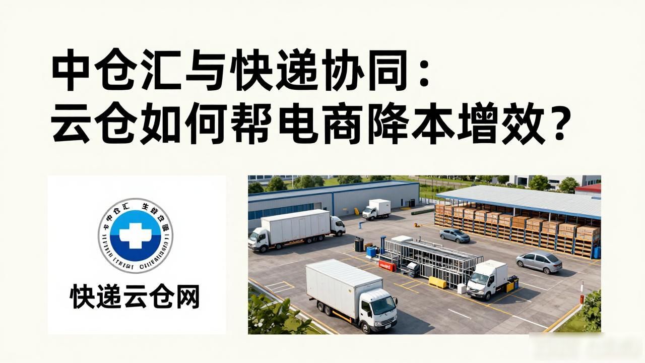 中仓汇与快递协同：云仓如何帮电商降本增效？