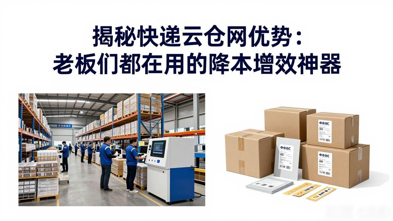 揭秘快递云仓网优势：老板们都在用的降本增效神器