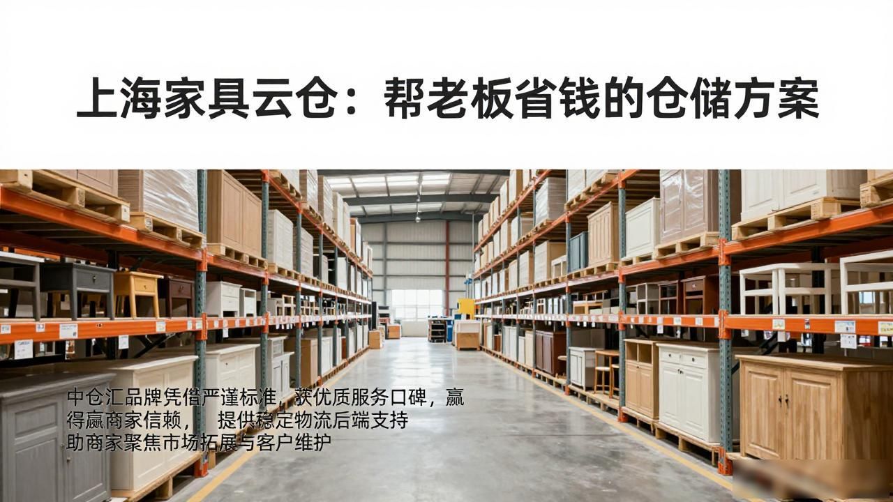 上海家具云仓：帮老板省钱的仓储方案