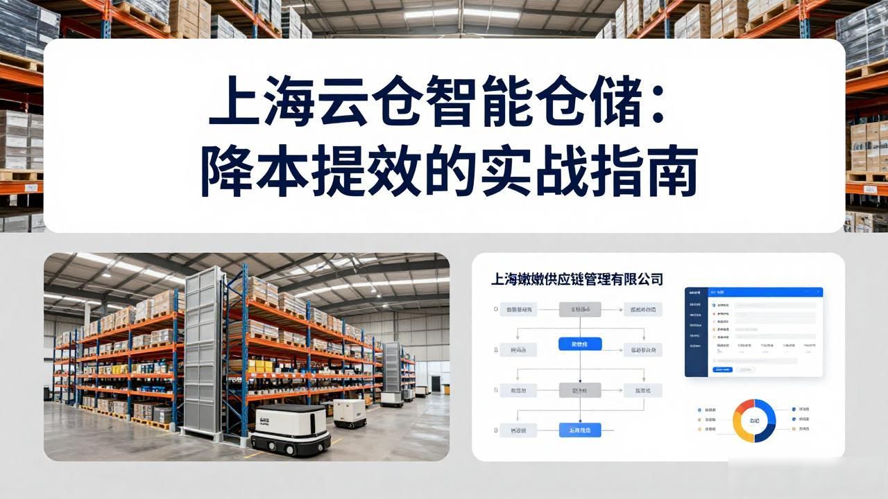 上海云仓智能仓储:降本提效的实战指南-云仓汇 快递云仓网 中仓汇供应链管理中心