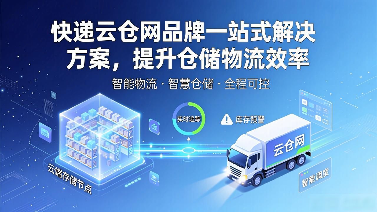快递云仓网品牌一站式解决方案，提升仓储物流效率-云仓汇 快递云仓网  中仓汇供应链管理中心 
