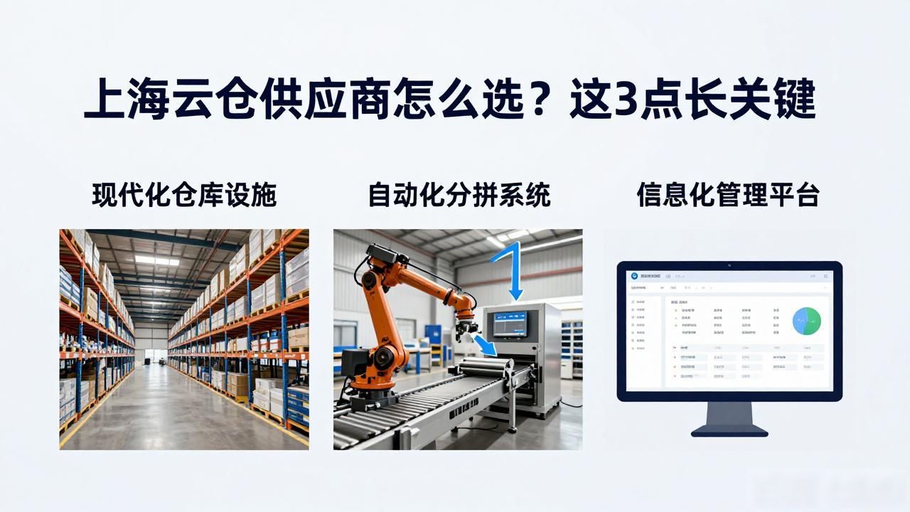 上海云仓供应商怎么选？这3点最关键