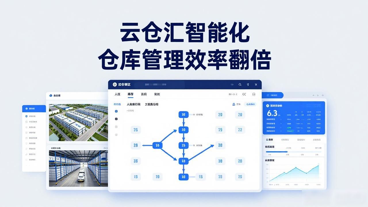 云仓汇智能化 仓库管理效率翻倍