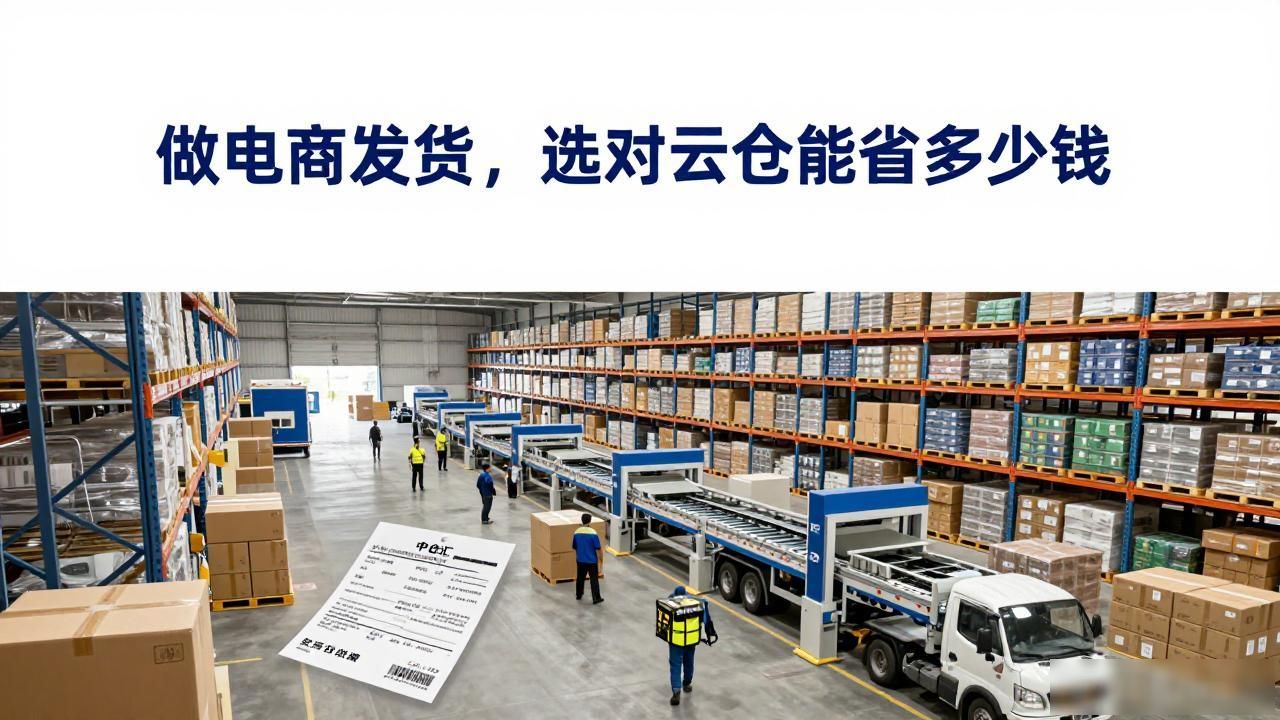 做电商发货，选对云仓能省多少钱-云仓汇 快递云仓网  中仓汇供应链管理中心 