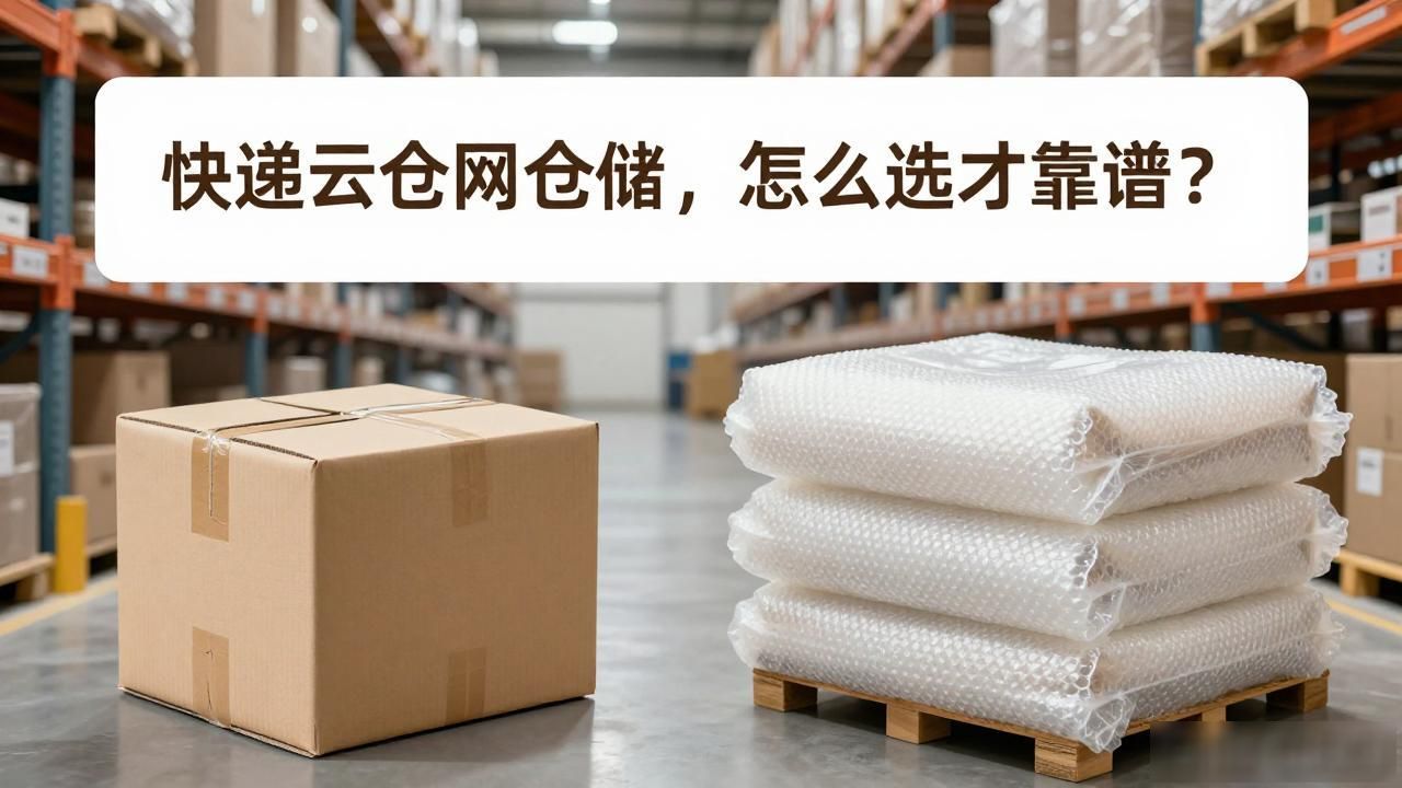 快递云仓网仓储，怎么选才靠谱？