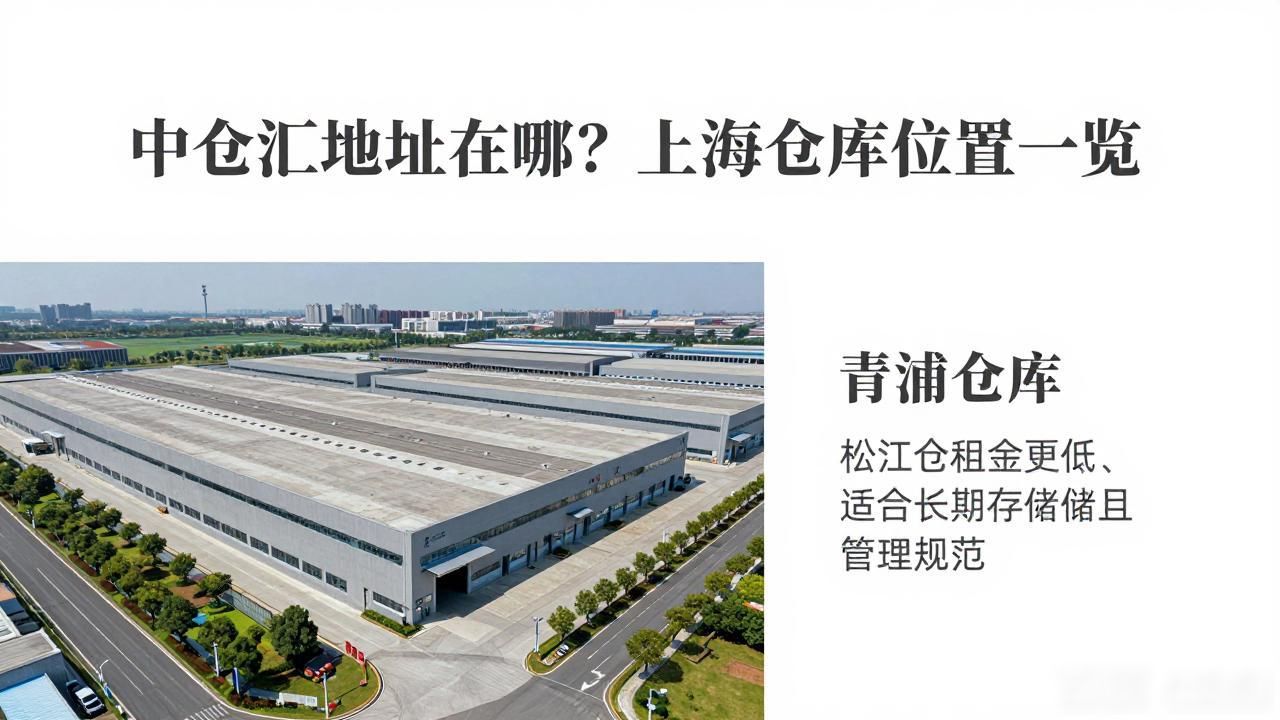 中仓汇地址在哪？上海仓库位置一览