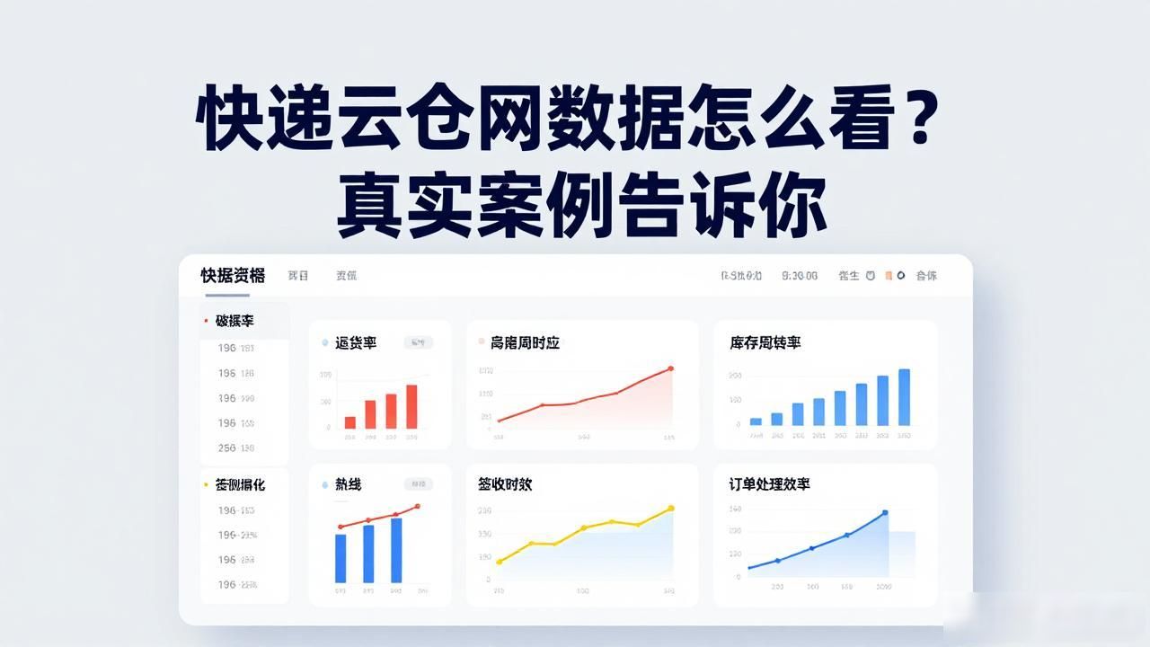 快递云仓网数据怎么看？真实案例告诉你