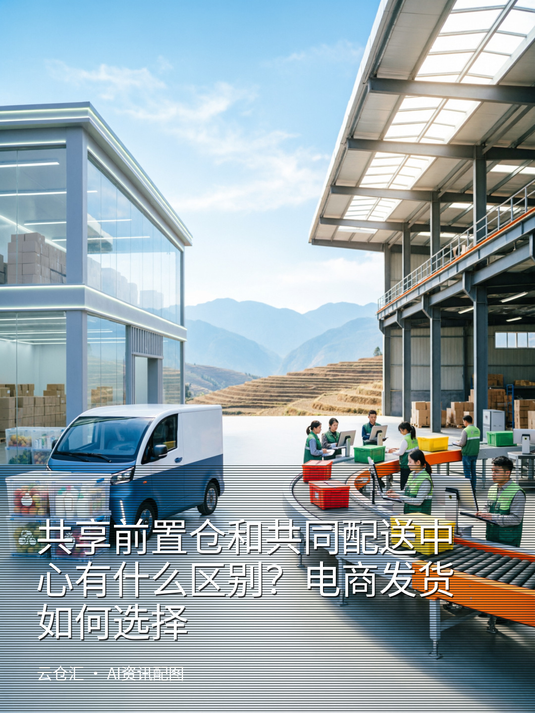 共享前置仓和共同配送中心有什么区别？电商发货如何选择