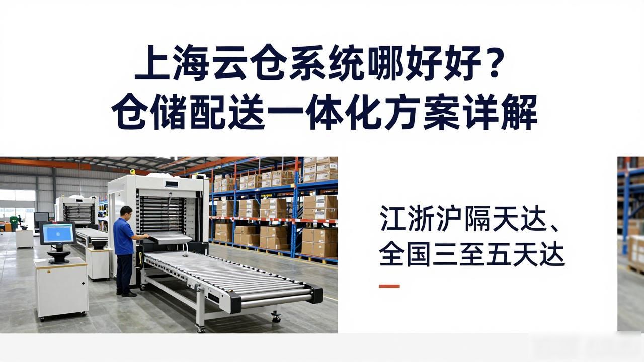 上海云仓系统哪家好？仓储配送一体化方案详解