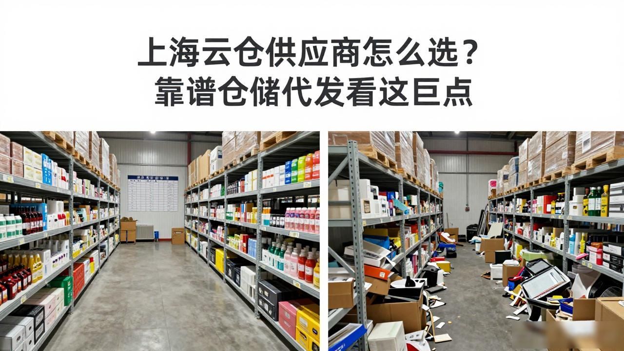 上海云仓供应商怎么选？靠谱仓储代发看这几点