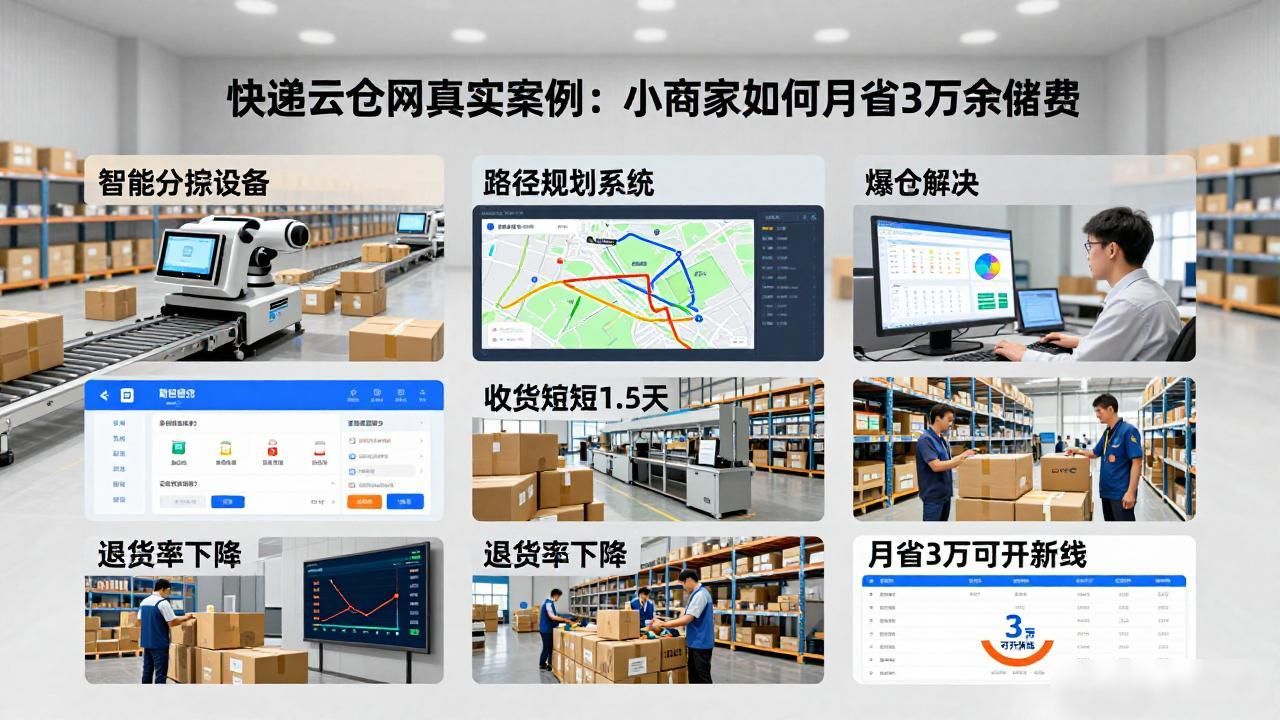 仓储物流典型案例_快递公司云仓_快递云仓网案例