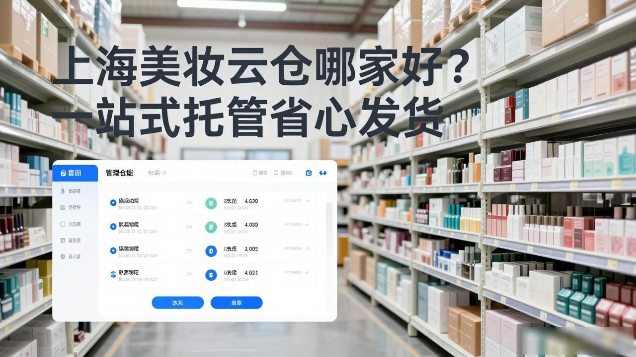 上海美妆云仓哪家好？一站式托管省心发货