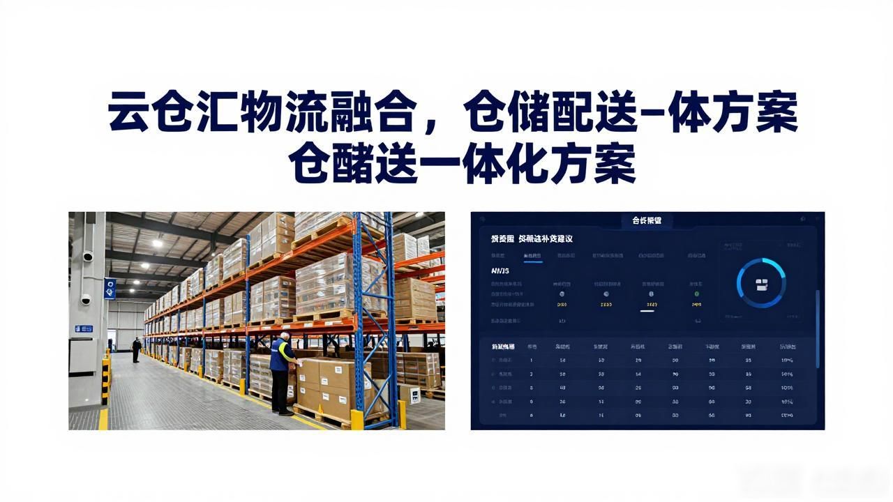 云仓汇物流融合，仓储配送一体化方案