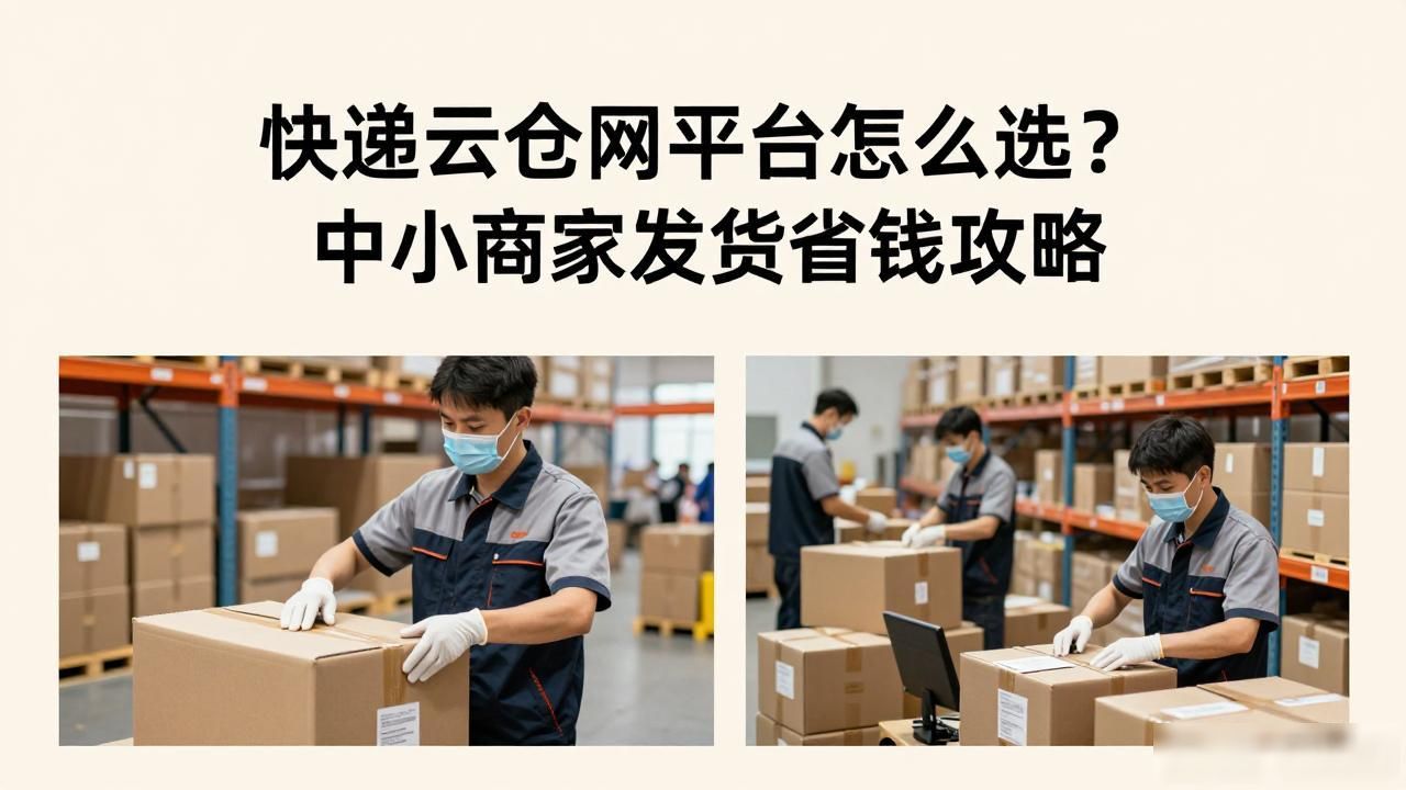 快递云仓网平台怎么选？中小商家发货省钱攻略