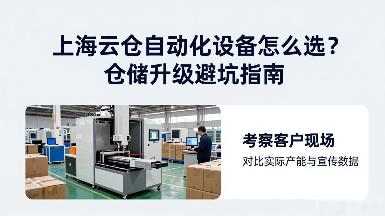 上海云仓自动化设备怎么选？仓储升级避坑指南