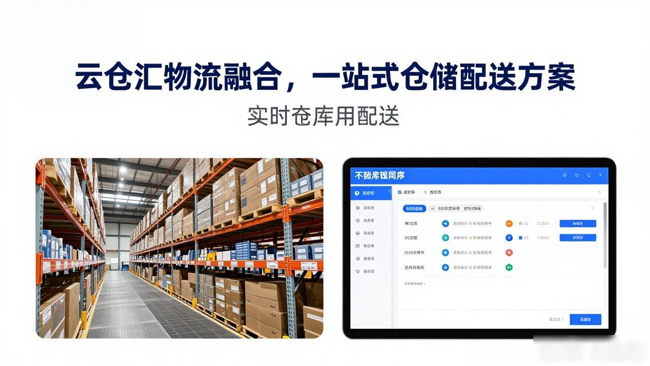 云仓汇物流融合，一站式仓储配送方案