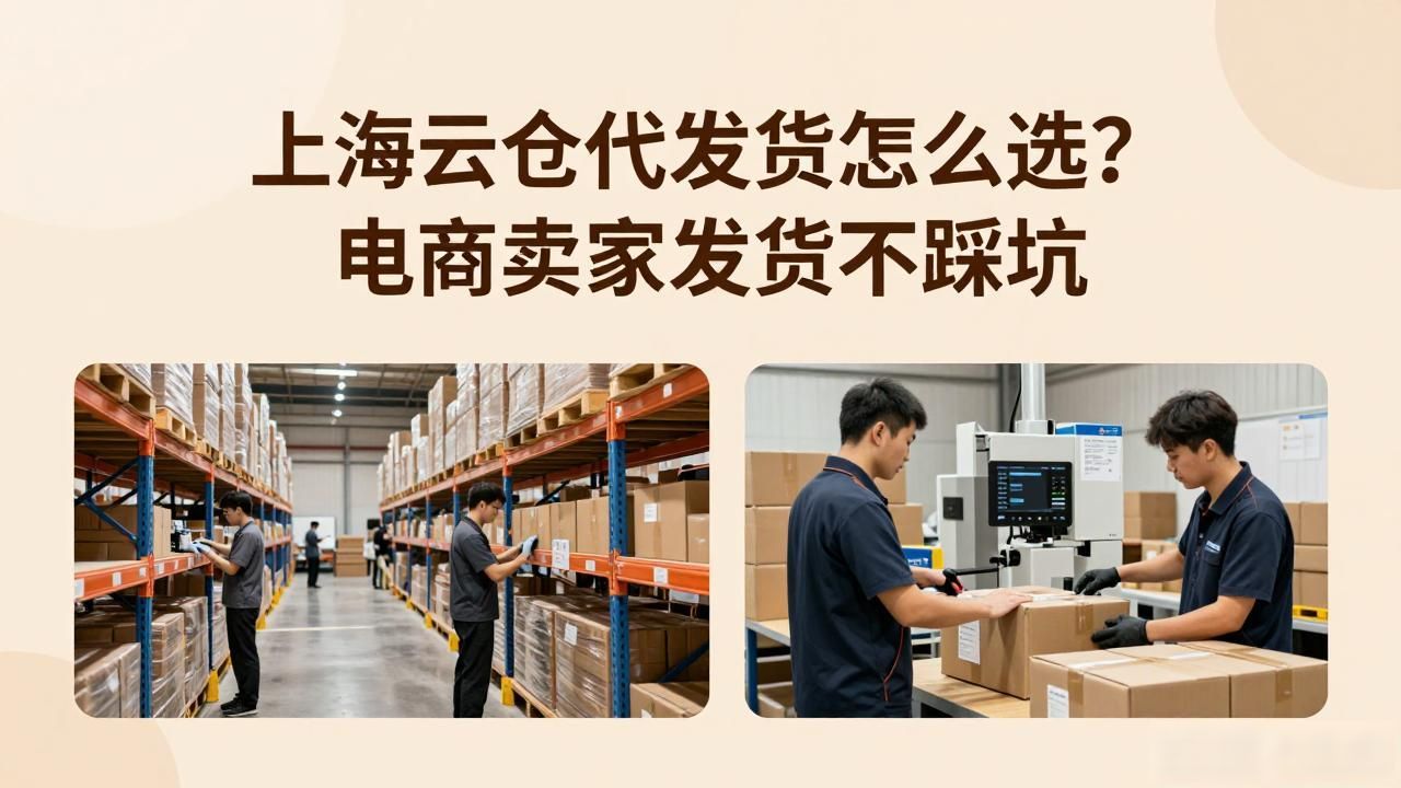 上海云仓代发货怎么选？电商卖家发货不踩坑