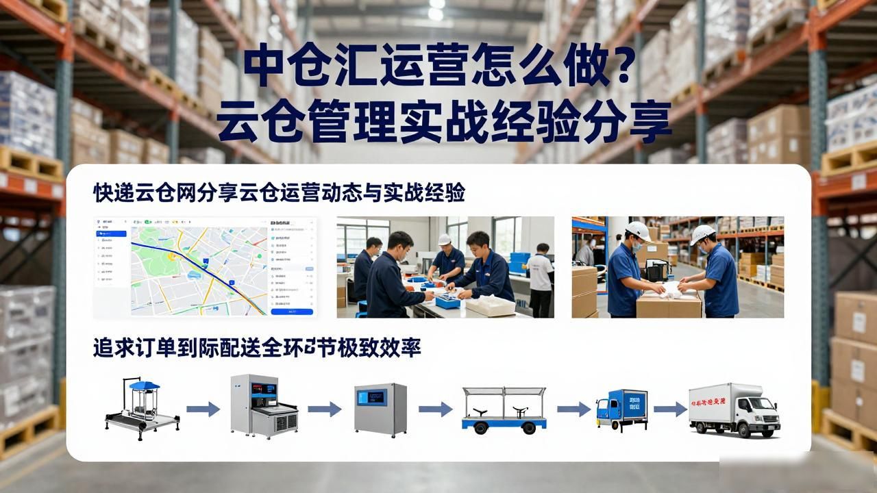 中仓汇运营怎么做？云仓管理实战经验分享
