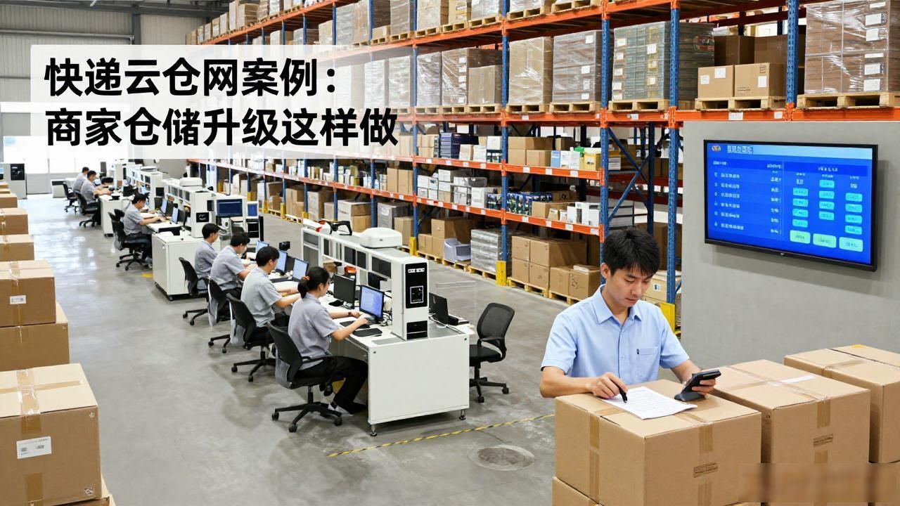 快递云仓网案例：商家仓储升级这样做