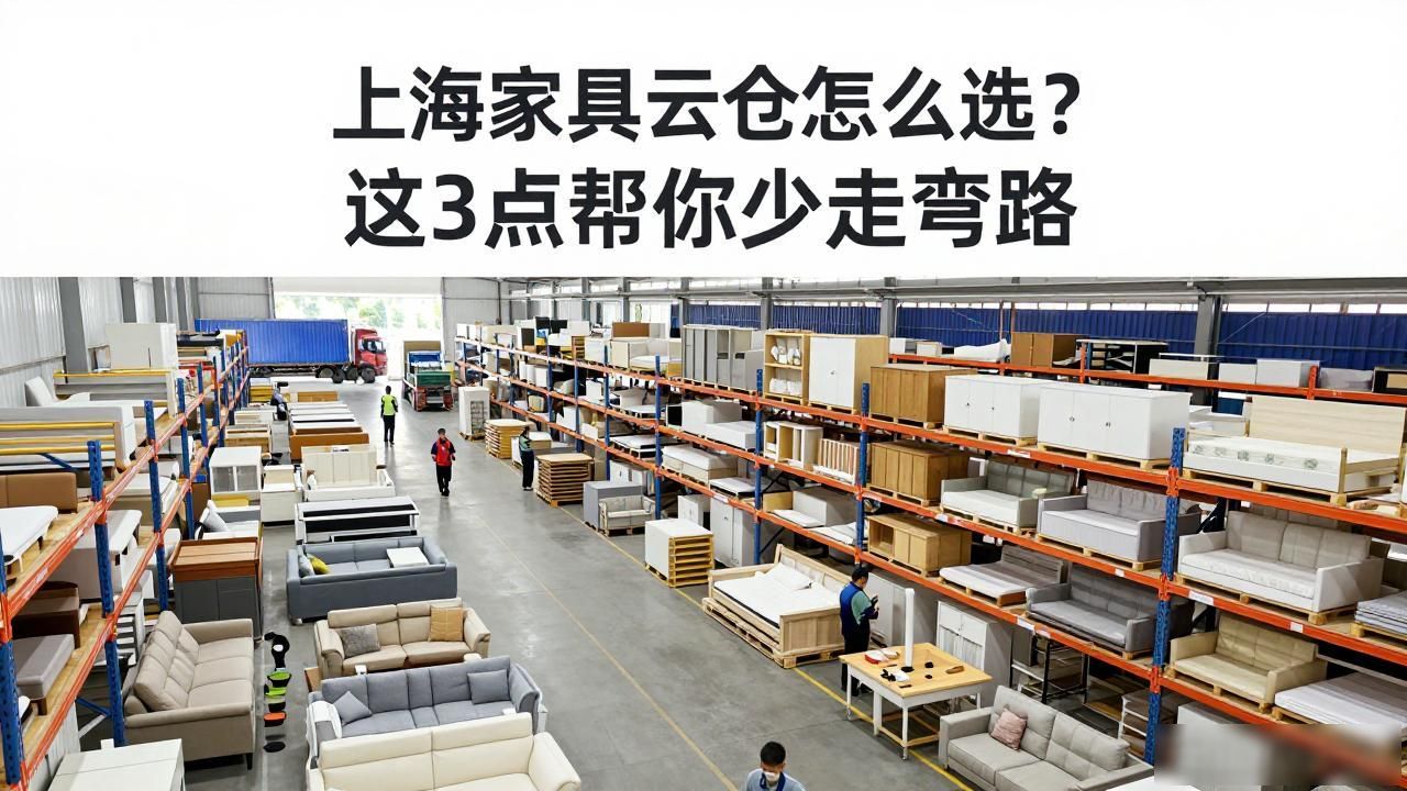 上海家具云仓怎么选？这3点帮你少走弯路