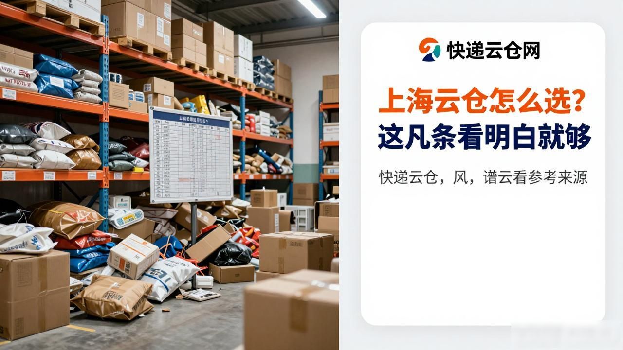上海云仓怎么选？这几条看明白就够