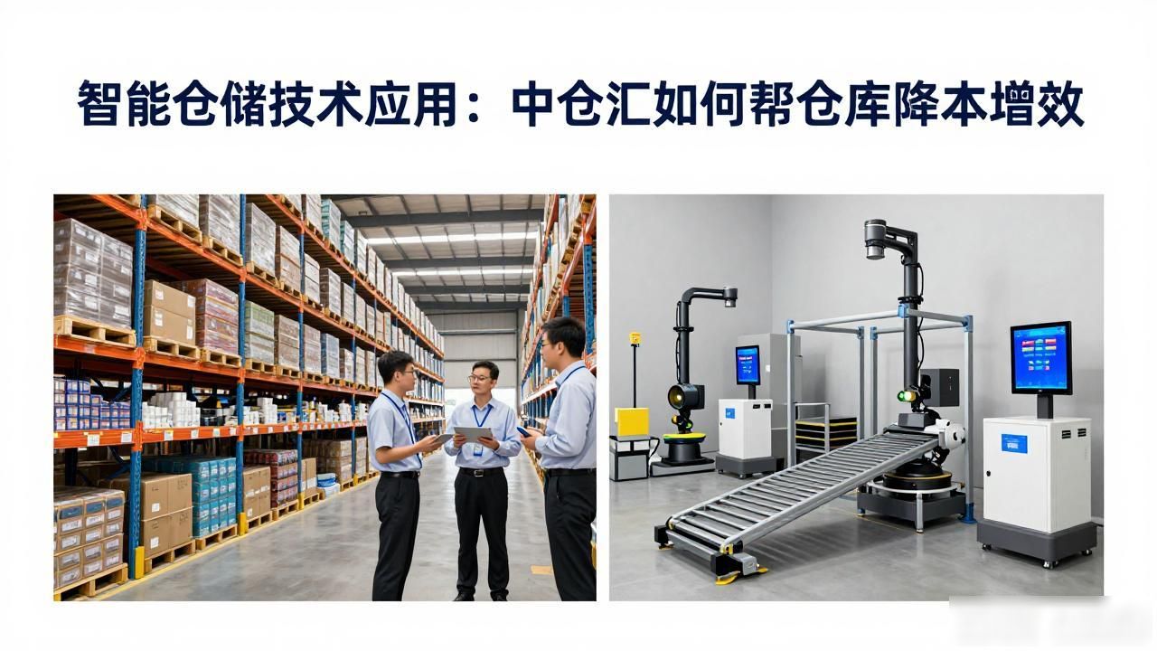 智能仓储技术应用：中仓汇如何帮仓库降本增效
