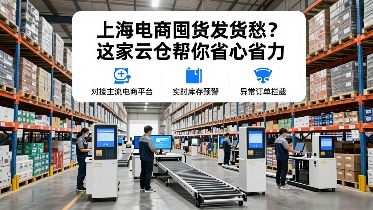 上海电商囤货发货愁？这家云仓帮你省心省力