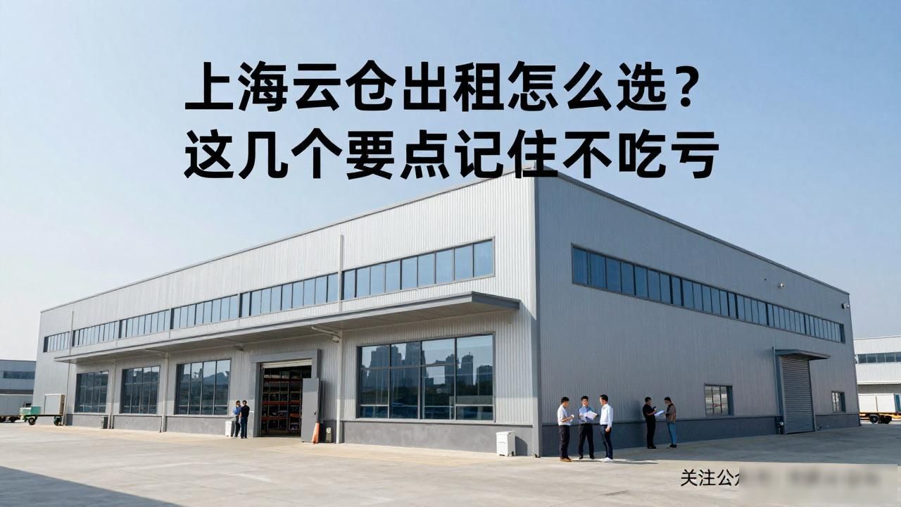 上海云仓出租怎么选？这几个要点记住不吃亏