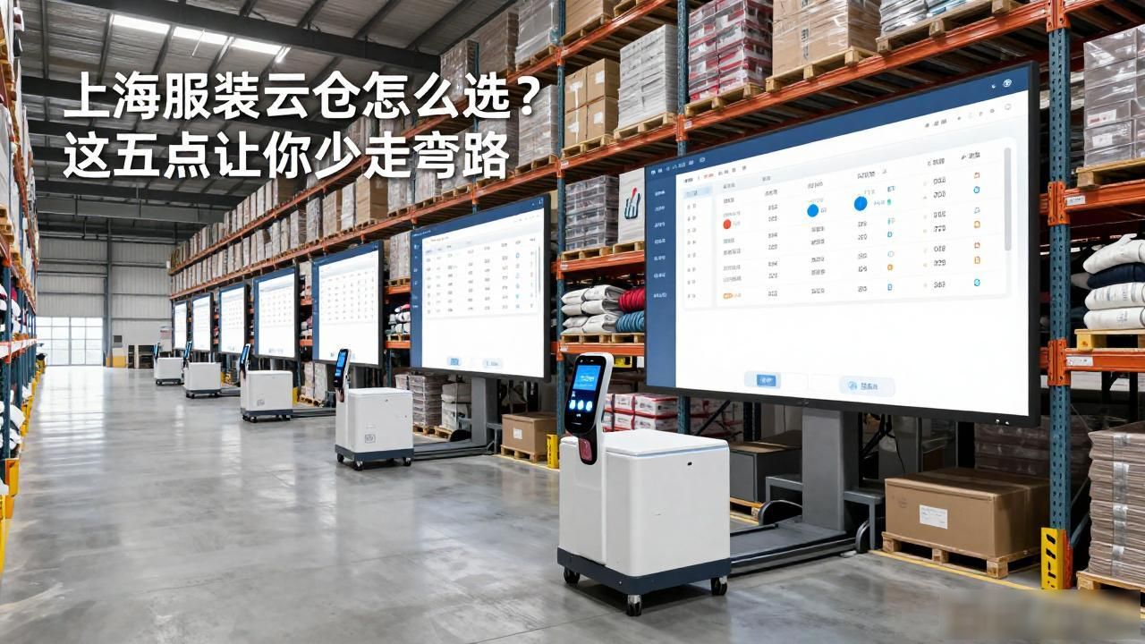 上海服装云仓怎么选？这三点让你少走弯路