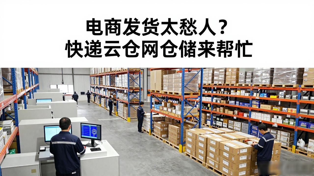 电商发货太愁人？快递云仓网仓储来帮忙