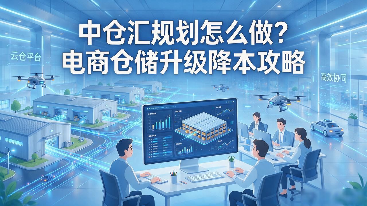 中仓汇规划怎么做？电商仓储升级降本攻略
