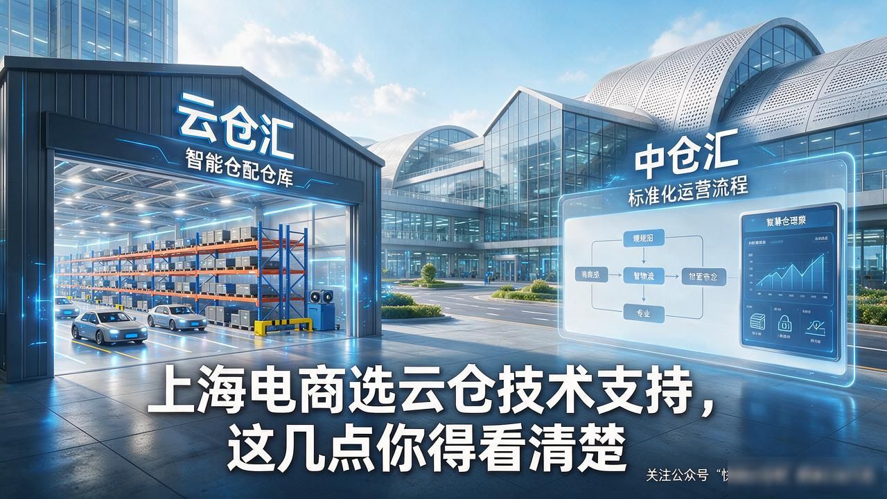 上海电商选云仓技术支持，这几点你得看清楚-云仓汇 快递云仓网  中仓汇供应链管理中心